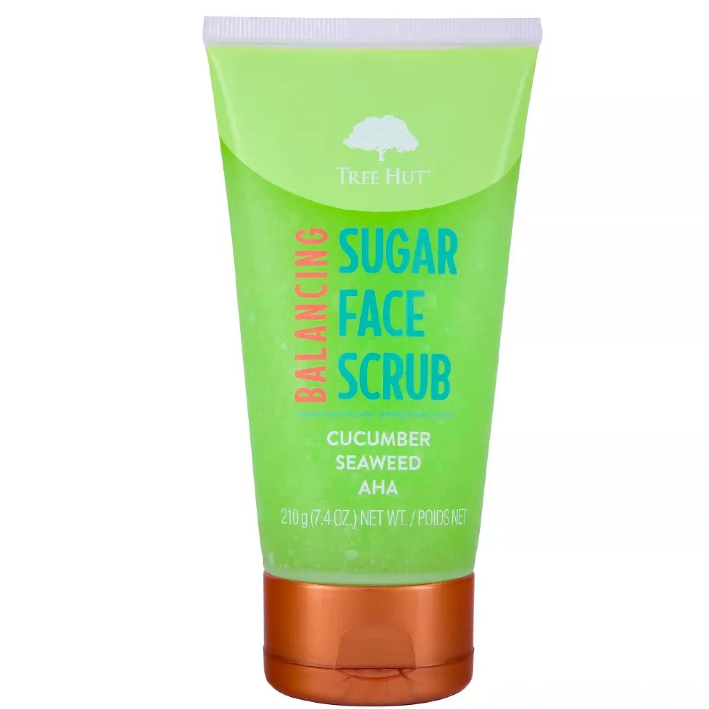 Refresh and Rejuvenate Your Skin with Tree Hut Cucumber Seaweed AHA - Sugar Face Scrub - 6 oz