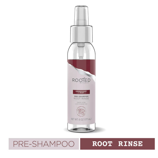 Rooted Rituals Ginger Root and Mint Pre-Shampoo Root Rinse, 5.7 fl oz