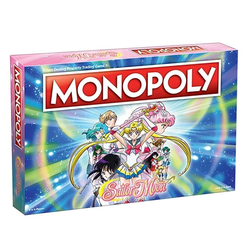 Monopoly Sailor Moon Anime Licensed Property Trading Board Game USAopoly MN113586