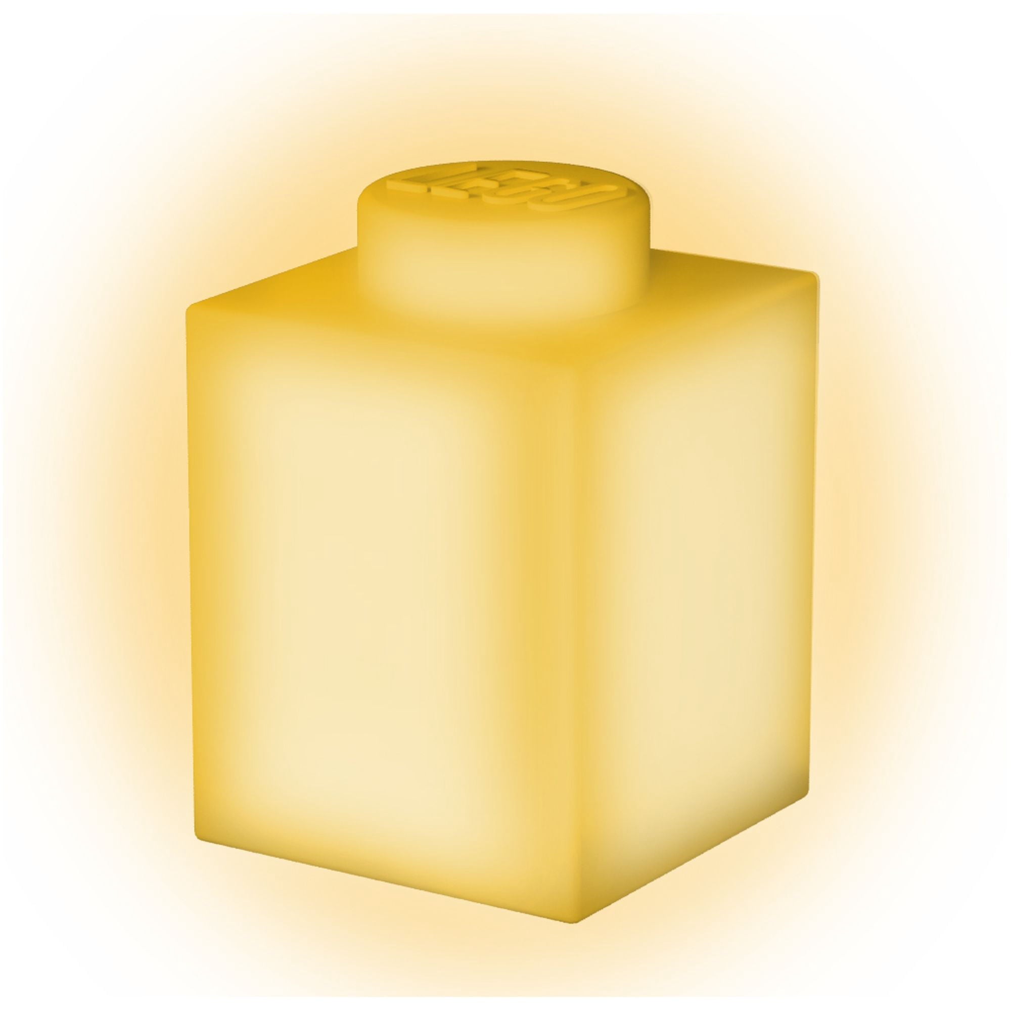 Lego Classic 1x1 Brick Silicone Night Light - Yellow