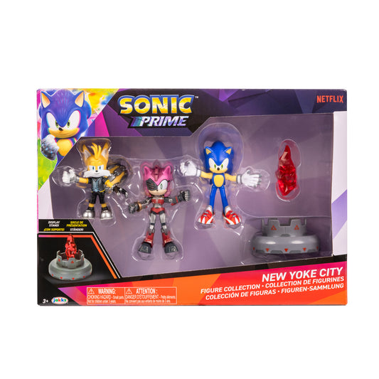 Sonic Prime 2.5 inch 4-Pack Figures Wave 1