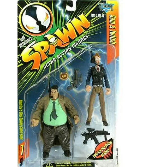 Spawn Series 7 Sam and Twitch Action Figure, Colors May Vary