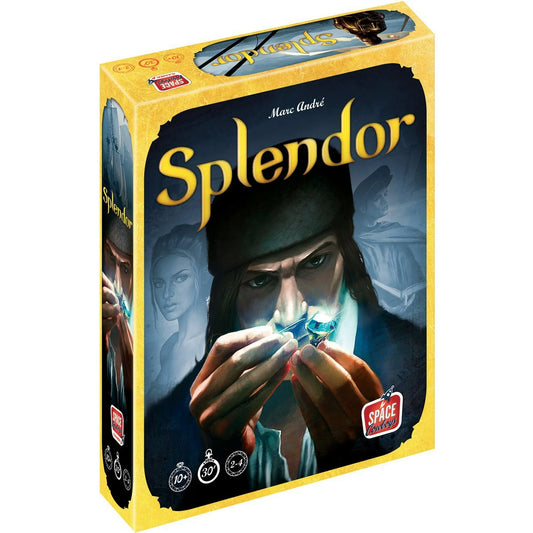 Splendor Strategy Board Game for Ages 10 and up, from Asmodee