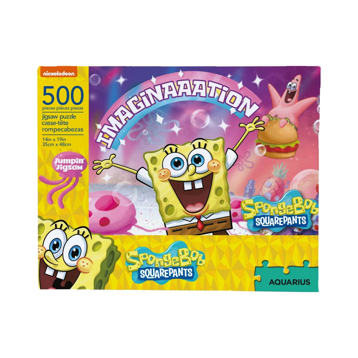 SpongeBob SquarePants Imagination 500 Piece Jigsaw Puzzle