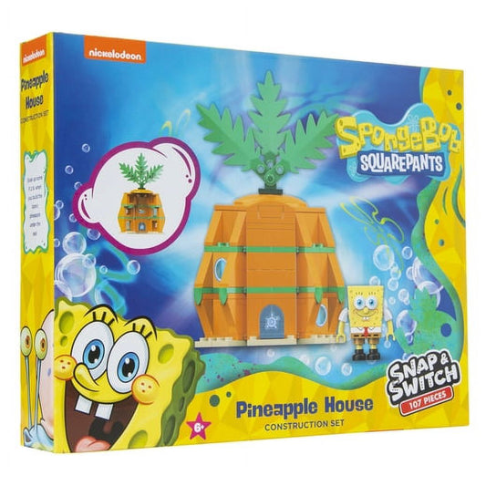 SpongeBob SquarePants Snap & Switch Construction Set - Pineapple House