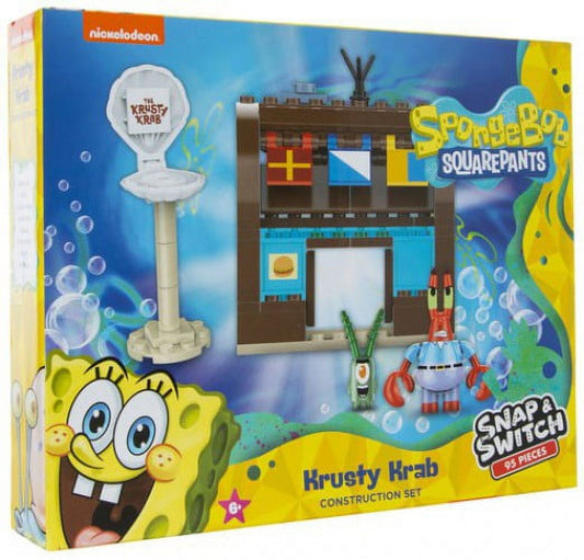 Spongebob Squarepants Snap & Switch Krusty Krab Construction Set