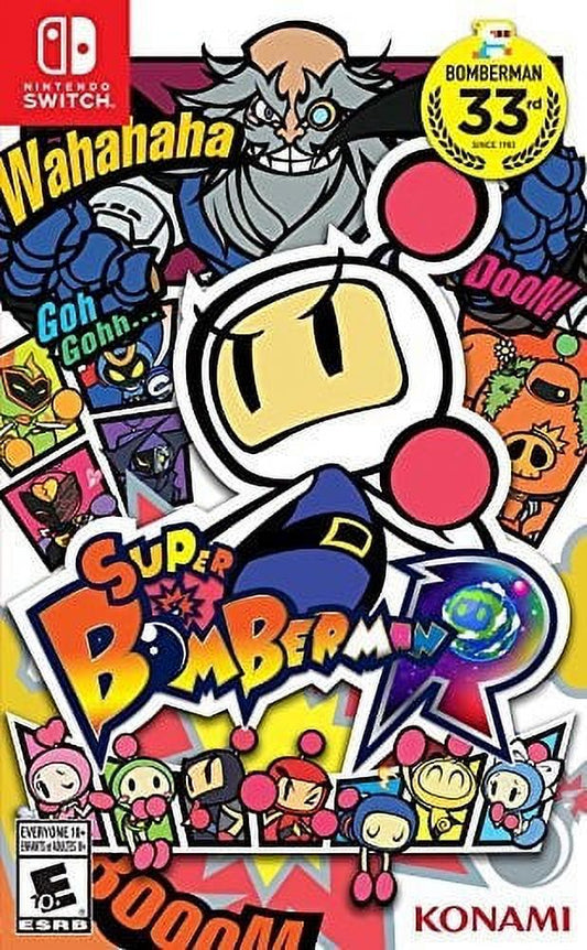 Super Bomberman R, Konami, Nintendo Switch