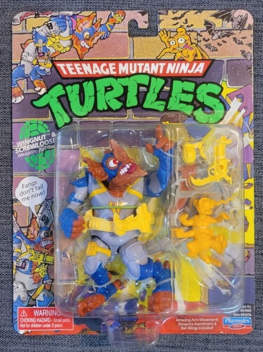 TMNT Wingnut Screwloose Classic Action Figure Teenage Mutant Ninja Turtles