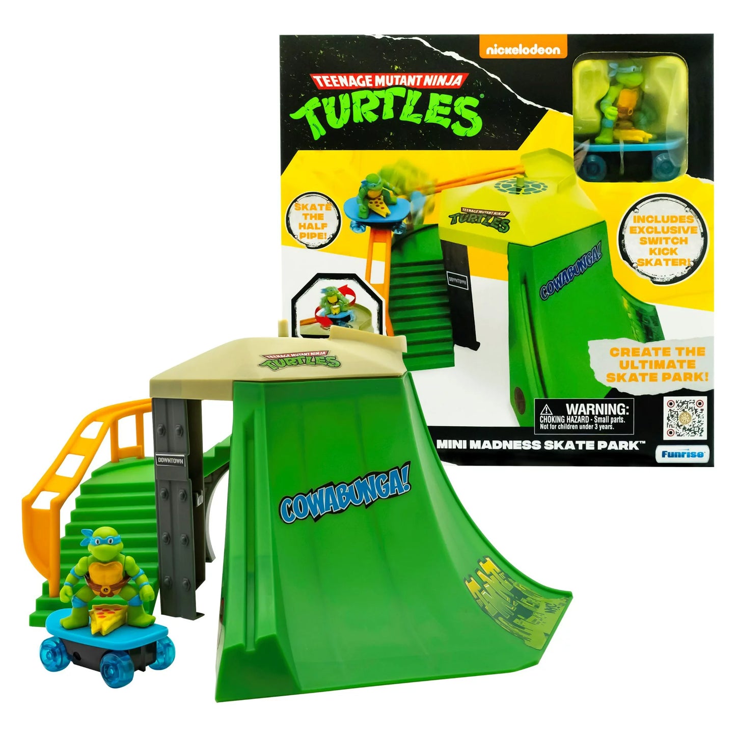 Teenage Mutant Ninja Turtles Mini Madness Skate Park, Green