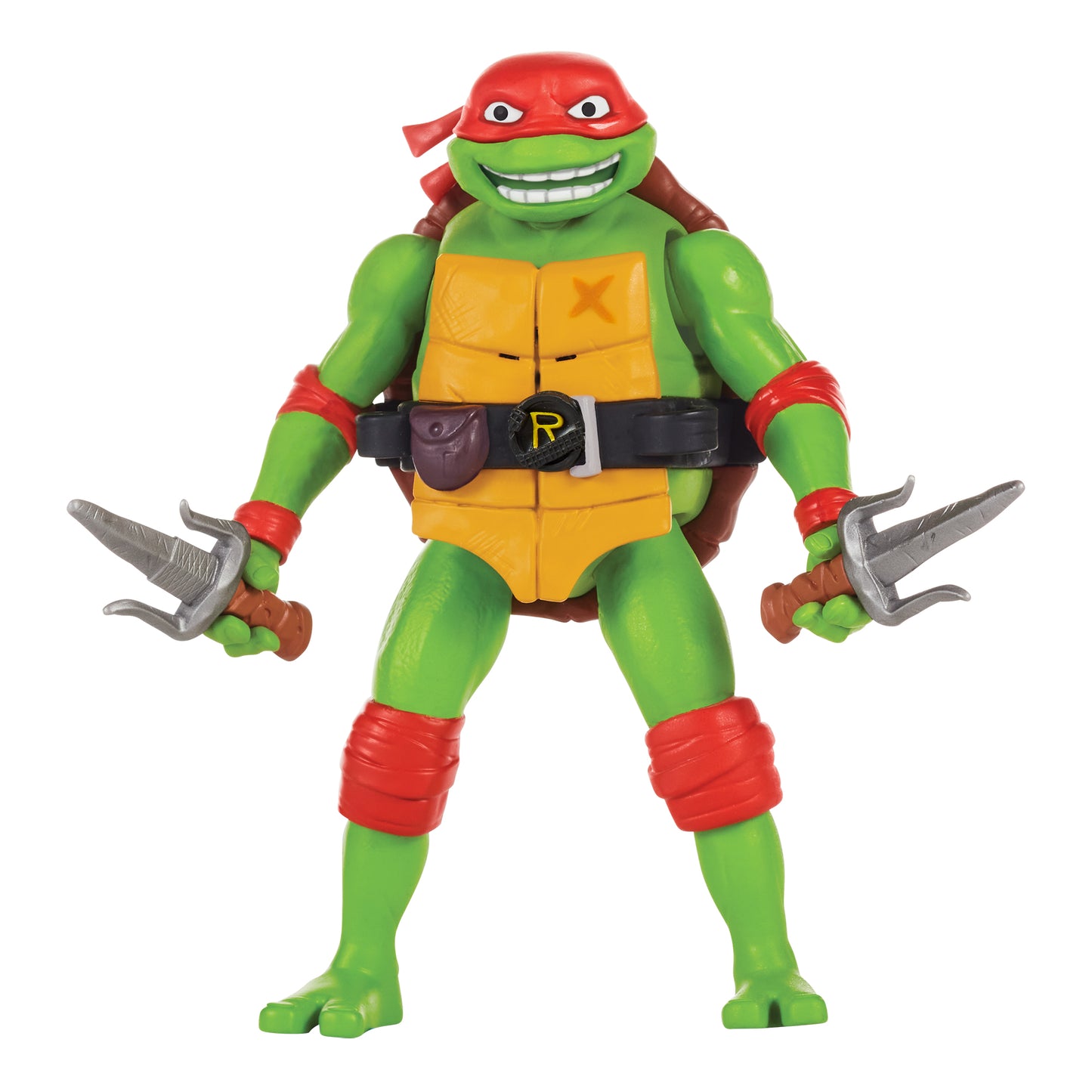 Teenage Mutant Ninja Turtles: Mutant Mayhem 5.5” Raphael Deluxe Ninja Shouts Figure by Playmates Toys