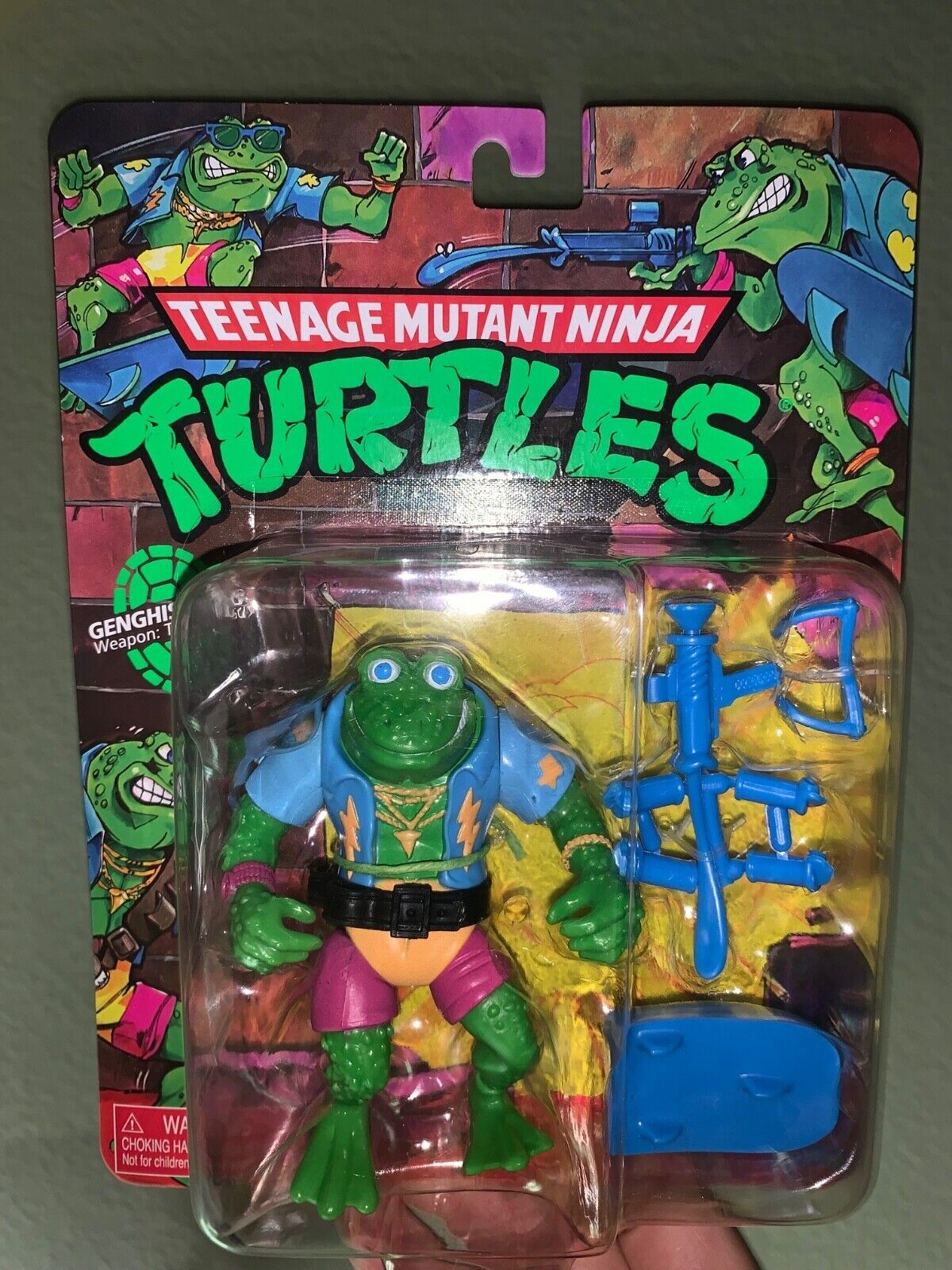 Teenage Mutant Ninja Turtles TMNT (2022) Playmates Genghis Frog Action Figure