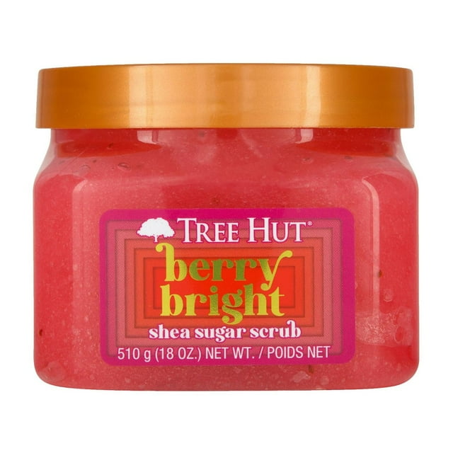 Tree Hut Limited Edition Holiday Shea Sugar Scrub - Berry Bright - 18 oz. (510g)