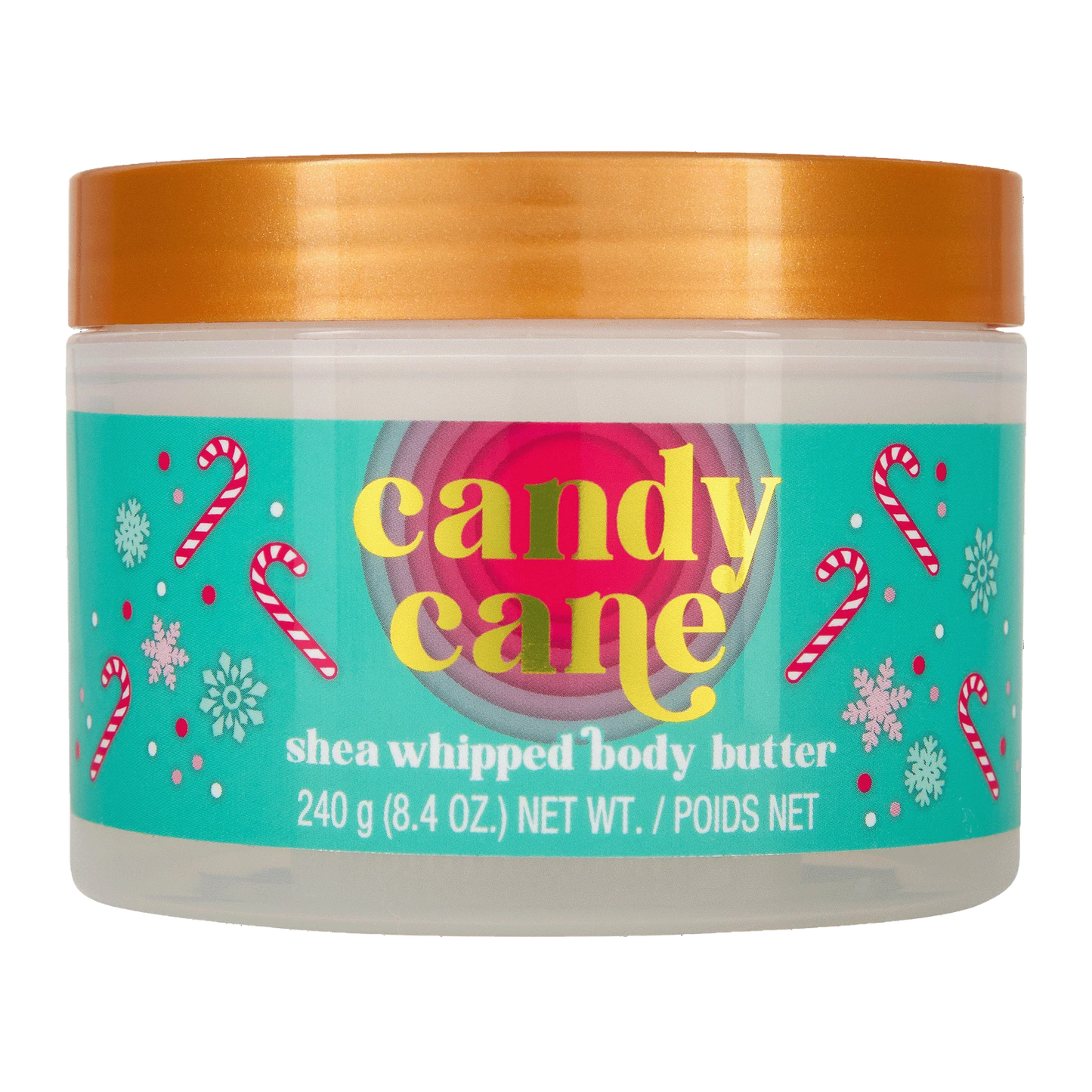 Tree Hut Candy Cane Whipped Shea Body Butter, 8.4 oz