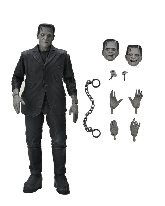 Universal Monsters - Ultimate Frankenstein's Monster (B&W) - 7” Scale Action Figure