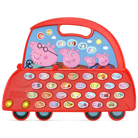 VTech® Peppa Pig Learn & Go Alphabet Car Learning Toy With Handle