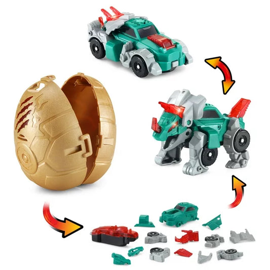 VTech® Switch & Go® Hatch & Roaaar Egg Triceratops Race Car™ Transforming Vehicle