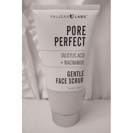 Valjean Labs Pore Perfect Salicylic Acid + Niacinamide Gentle face scrub 6 oz