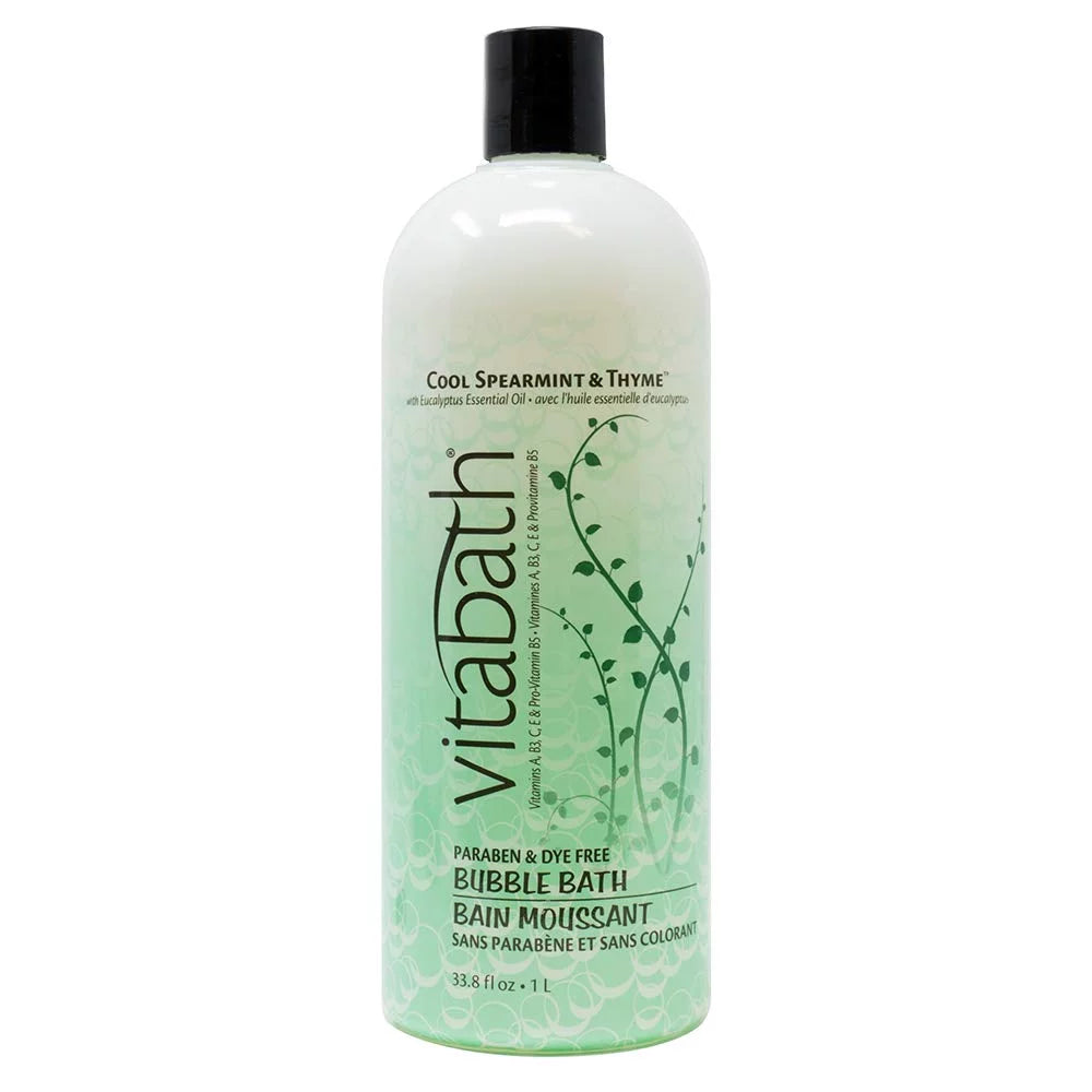 Vitabath COOL SPEARMINT & THYME 33.8 fl oz Bubble Bath