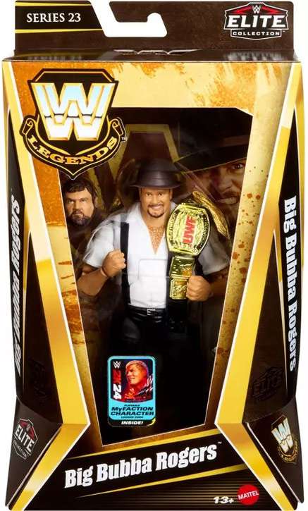 WWE Wrestling Legends Series 23 Big Bubba Rogers Action Figure