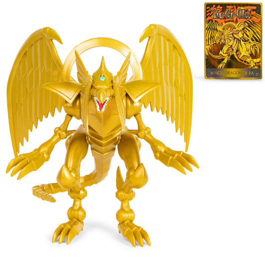 Yu-Gi-Oh! Highly Detailed 7 inch Articulated Action Figure, Limited Edition, Includes Exclusive Trading Card, The Winged Dragon of Ra