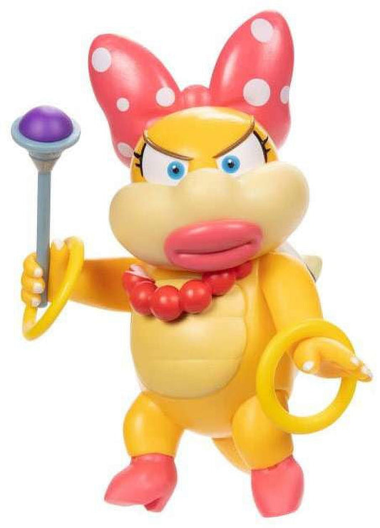 SUPER MARIO 4INCH Wendy Koopa with Wand