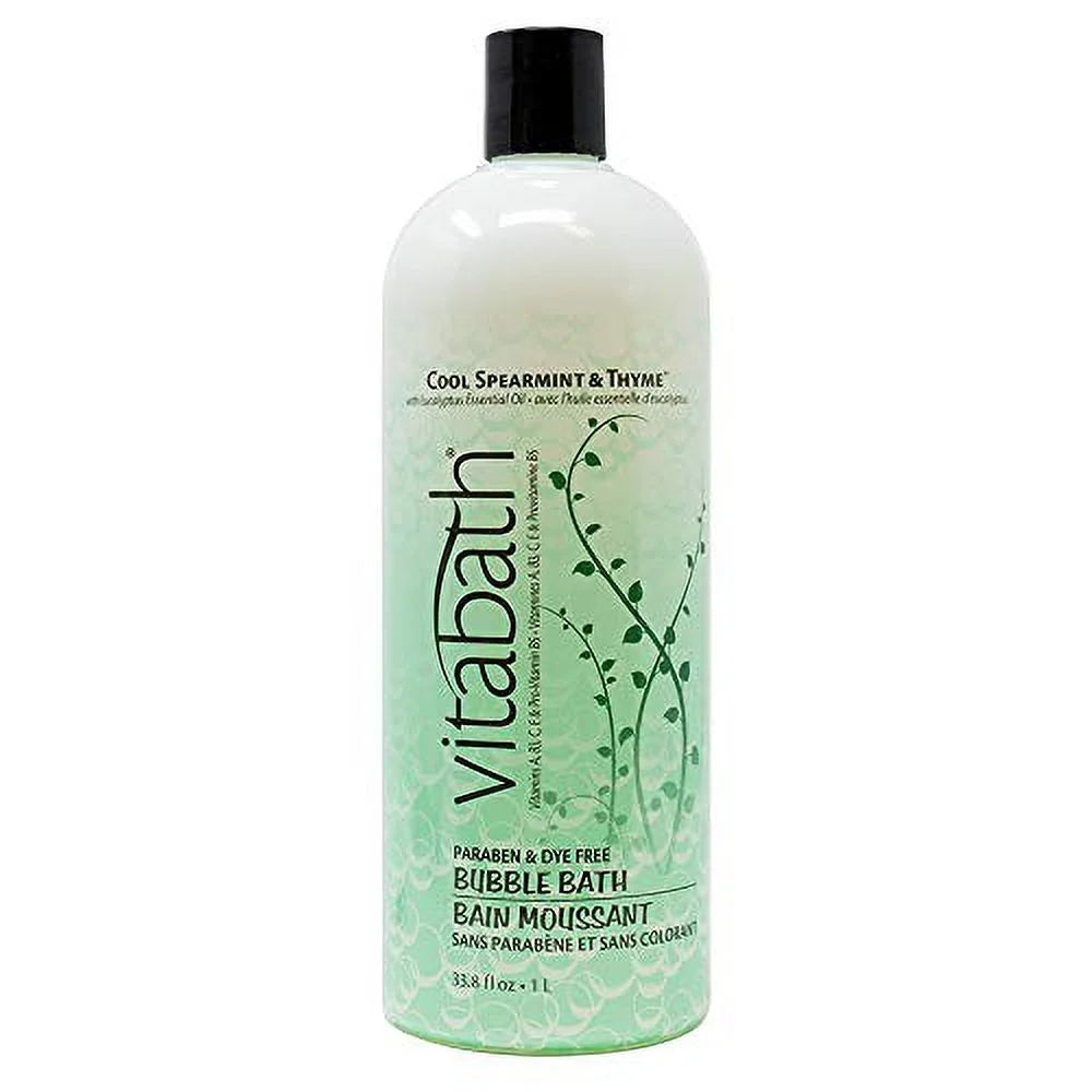 Vitabath COOL SPEARMINT & THYME 33.8 fl oz Bubble Bath