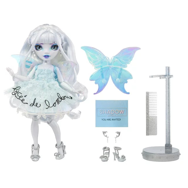 Rainbow Vision COSTUME BALL Shadow High – Eliza McFee (Light Blue) Fashion Doll. 11 inch Fairy Themed Costume and Accessories. Great Gift for Kids 6-12 Years Old & Collectors