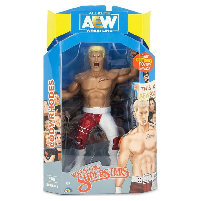 AEW 1 Figure Pack Unmatched Figure CODY LJN FIGURE - WMT EXCLUSIVE