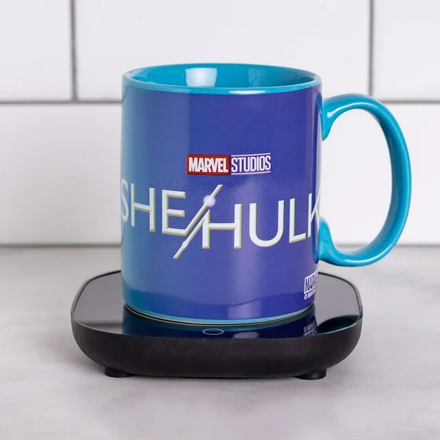 Uncanny Brands Marvel's She Hulk Mug Warmer with Mug