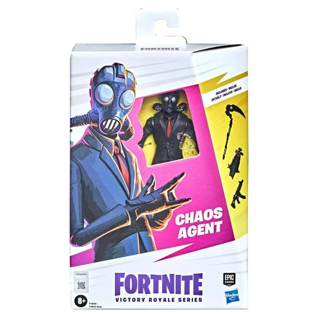 Hasbro - Fortnite Victory Royale Series Chaos Agent Collectible Action Figure with Accessories - Ages 8 and Up, 6-inch