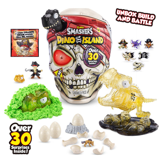 Smashers Dino Island Giant Skull Novelty & Gag Toy by ZURU for Ages 3-99