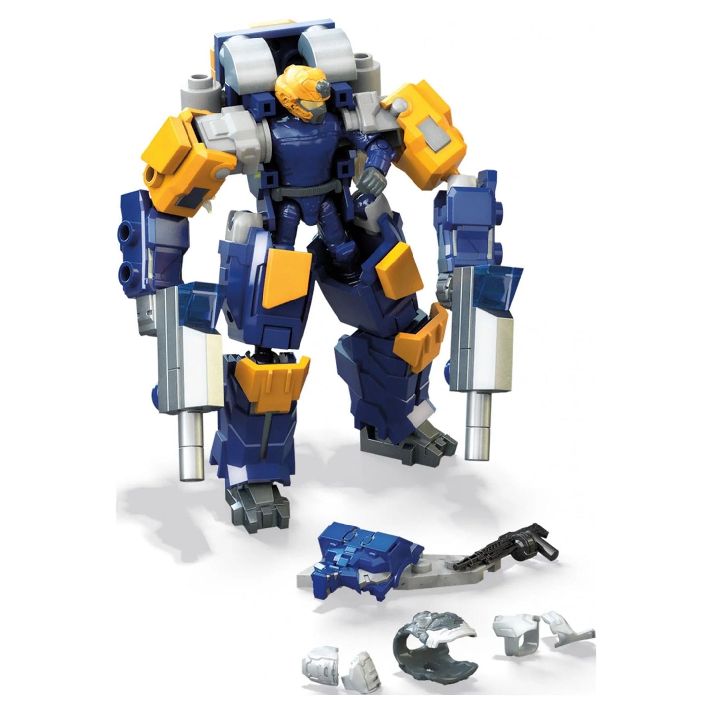 Mega Construx Halo Skyfire Exosuit construction set with micro action figures  Building Toys for Kids (81 Pieces)