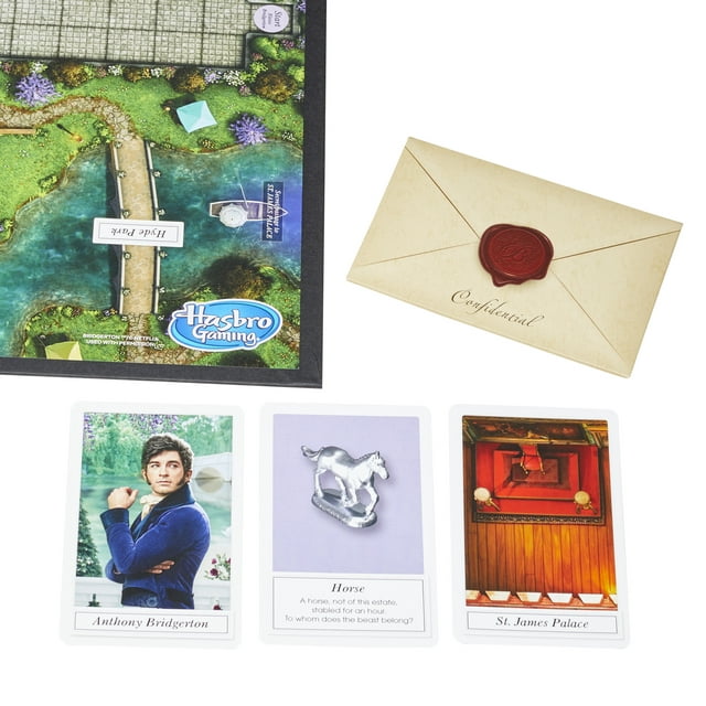 Clue Mystery Board Game Bridgerton Edition Ages 17 and Up, 3-6 Players