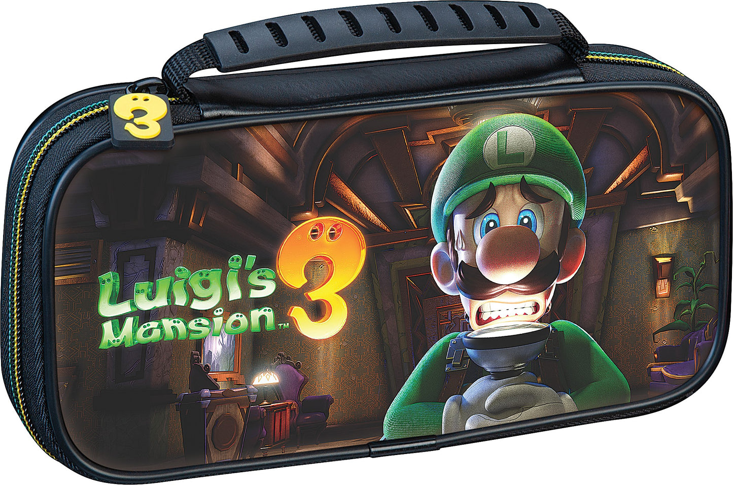 Nintendo Switch Lite Game Traveler Deluxe Luigis Mansion 3 Travel Case, R.D.S Industries, 663293111299