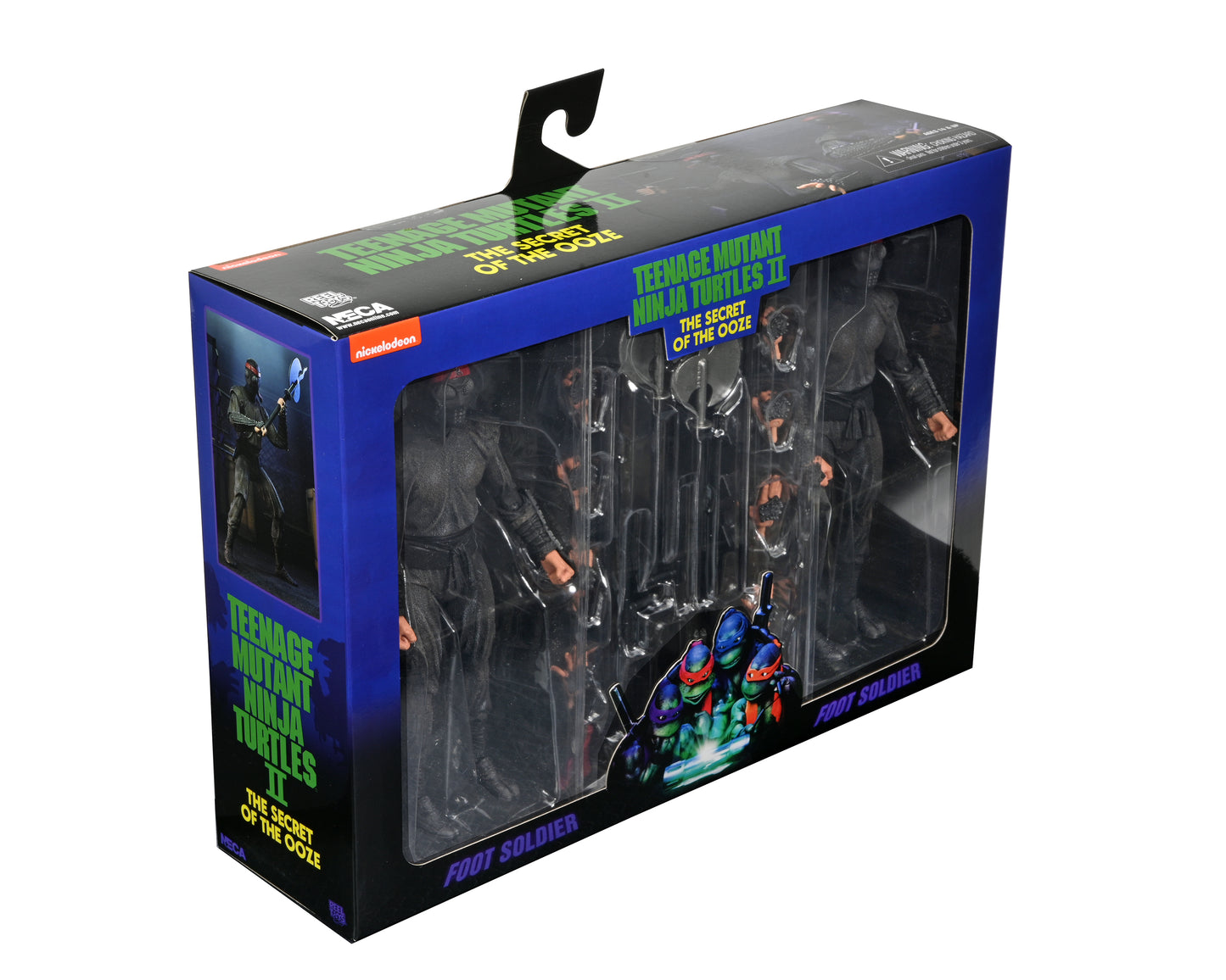 Teenage Mutant Ninja Turtles 2: Secret of the Ooze - 7" Scale Action Figure - Foot Soldier 2 Pack