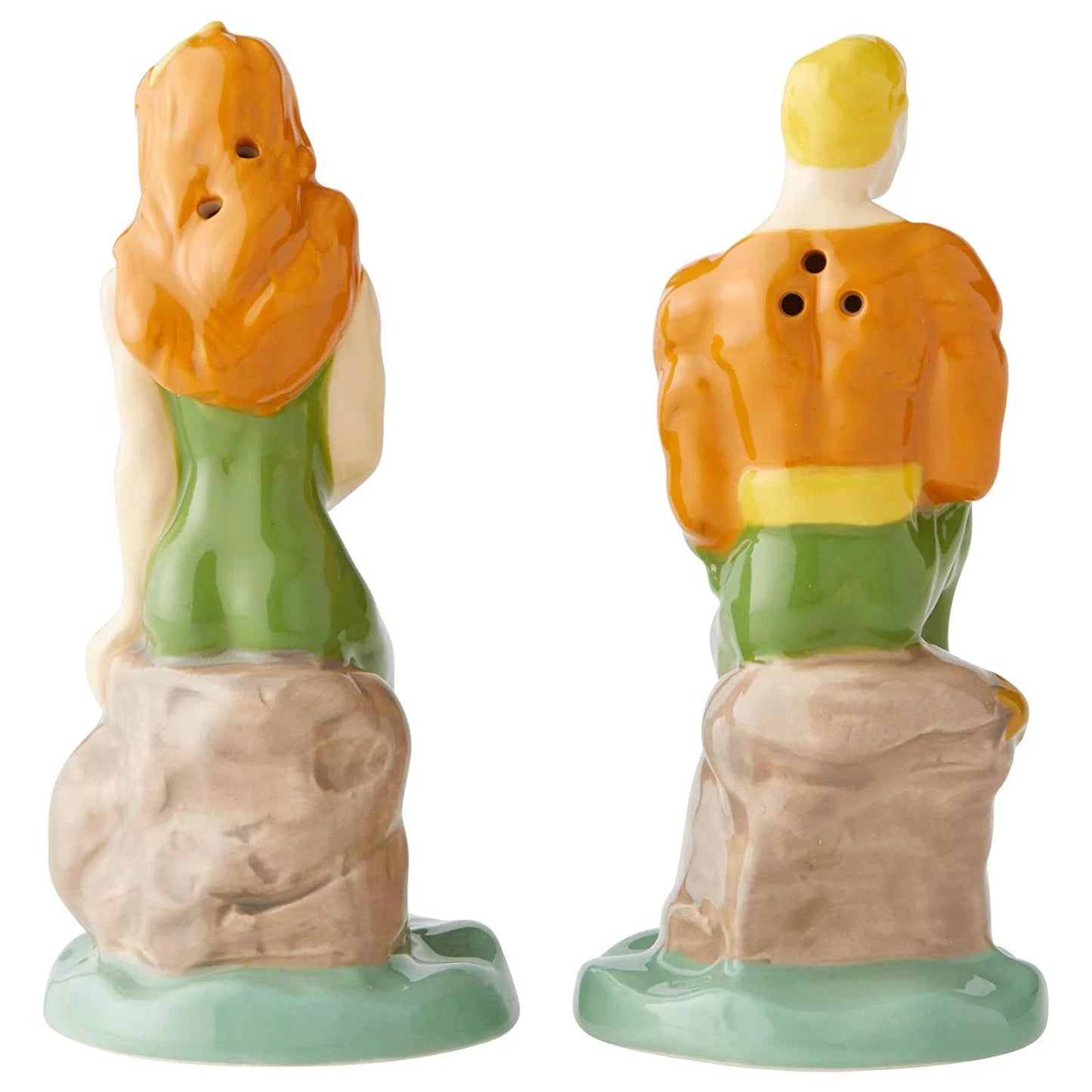 DC Comics Aquaman and Mera Salt & Pepper Shakers