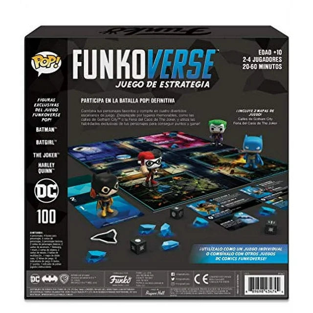 Funko POP! Funkoverse Strategy Game: DC 100 - Base Set in Spanish