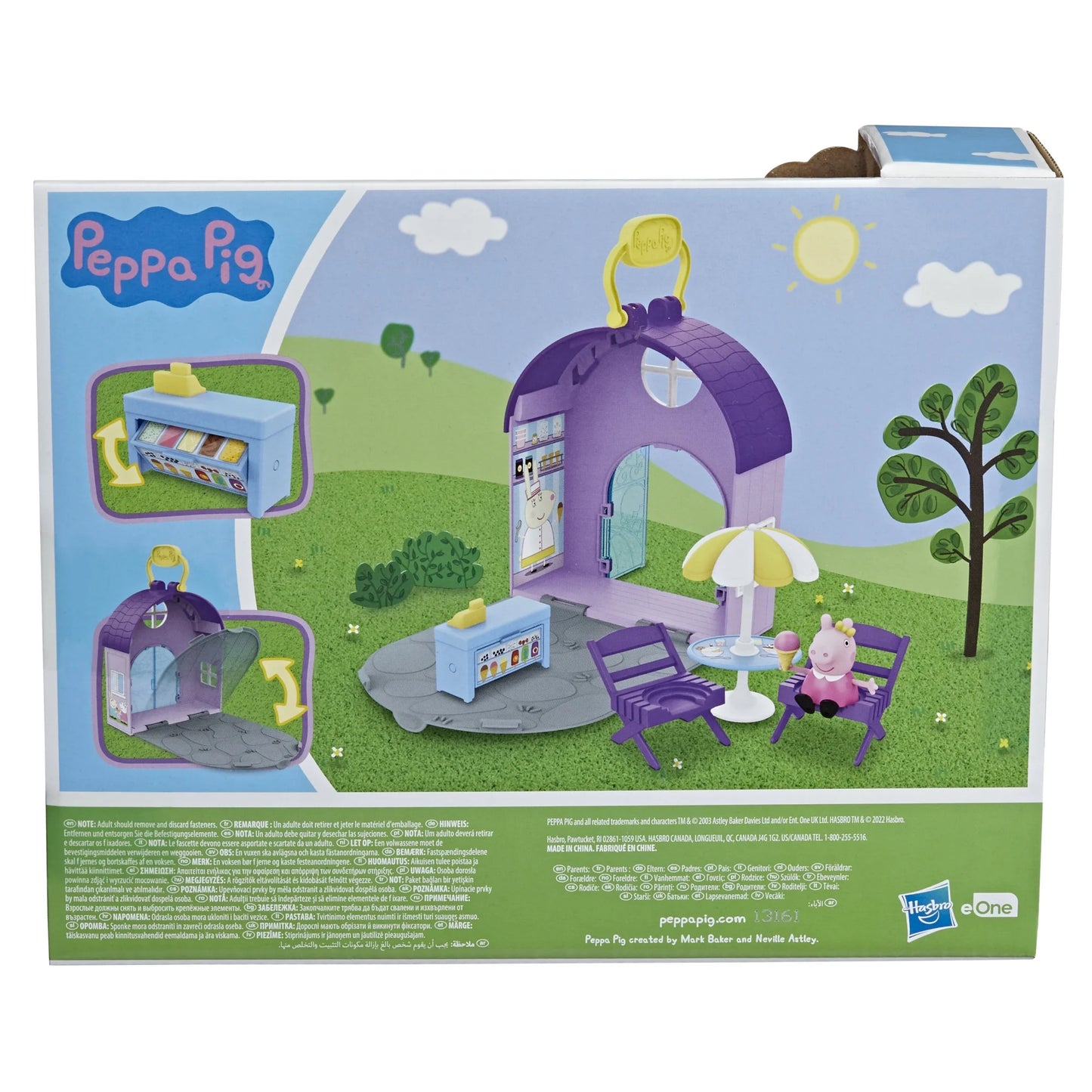 Peppa Pig Peppa's Club Peppa's Ice Cream Shop Preschool Playset