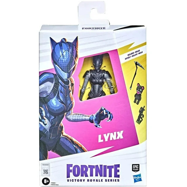 FORTNITE Hasbro Victory Royale Series Lynx Collectible Action Figure with Accessories - Ages 8 and Up, 6-inch (B0912CHDLB)