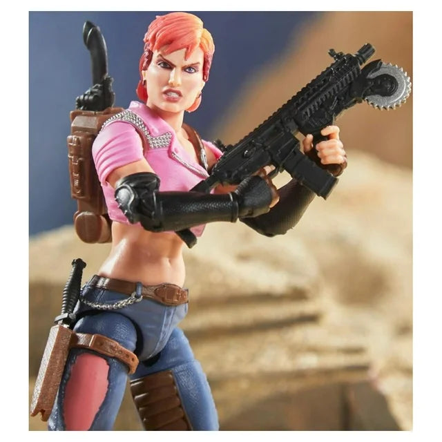 G.I. Joe Classified Series Zarana Action Figure 48 Collectible Premium Toys with Multiple Accessories 6-Inch-Scale with Custom Package Art (B09KMHQQGY)