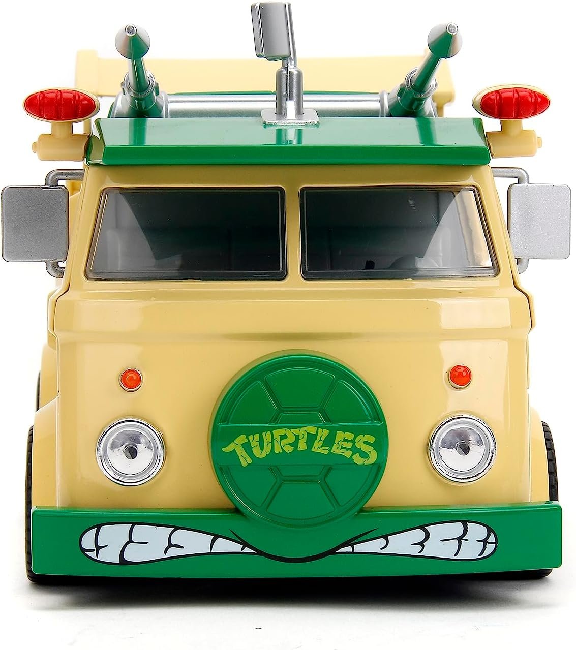 Teenage Mutant Ninja Turtles 1:24 Party Wagon Die-Cast Car & 2.75" Donatello Figure, Toys for Kids and Adults