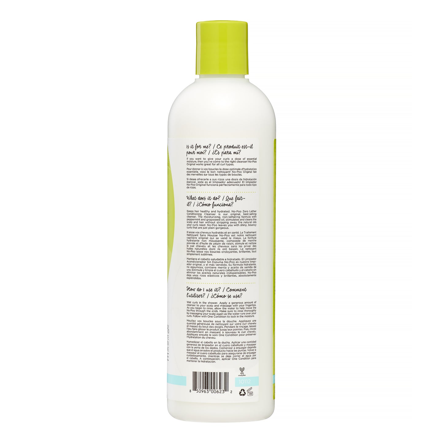 Devacurl No-Poo Original Cleanser 12 Oz