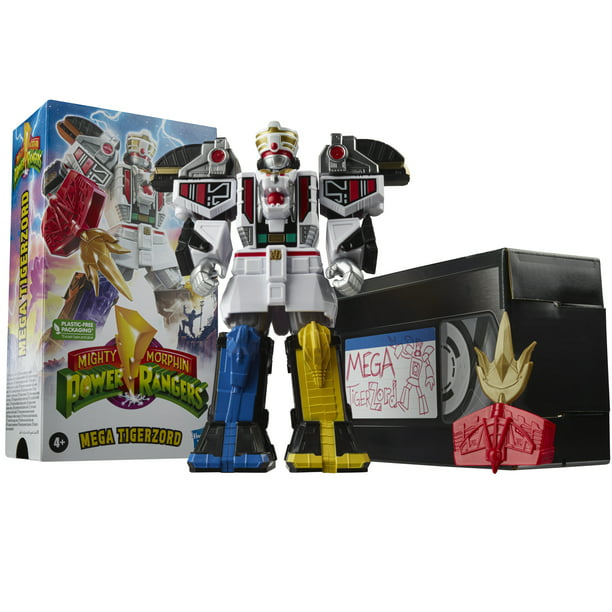 Power Rangers Mighty Morphin Mega Tigerzord 7-Inch Action Figure