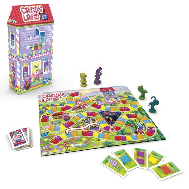 Candy Land Game Spring Theme, for Kids Ages 3 and Up