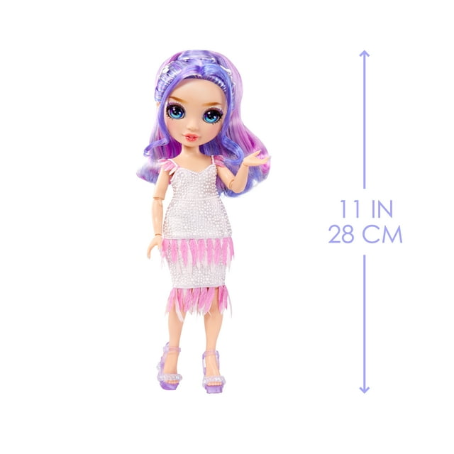 Rainbow High Fantastic Fashion Violet Willow - Purple 11” Fashion Doll and Playset with 2 Complete Doll Outfits, and Fashion Play Accessories, Kids Gift 4-12