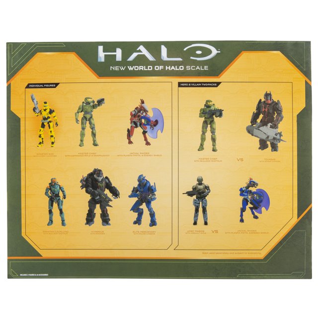 Halo Hero Mission 2 Figure Mission Pack 4" Figure and Accessories