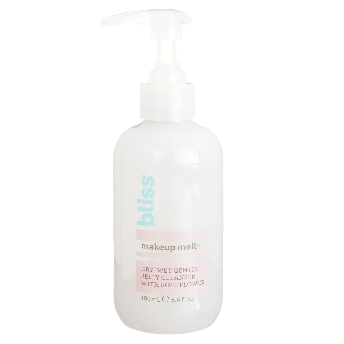 Bliss Makeup Melt™ Gentle Jelly Cleanser with Rose Flower, For All Skin Types especially Dry and Sensitive, 6.4 fl oz