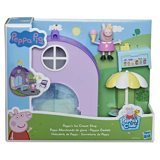 Peppa Pig Peppa's Club Peppa's Ice Cream Shop Preschool Playset