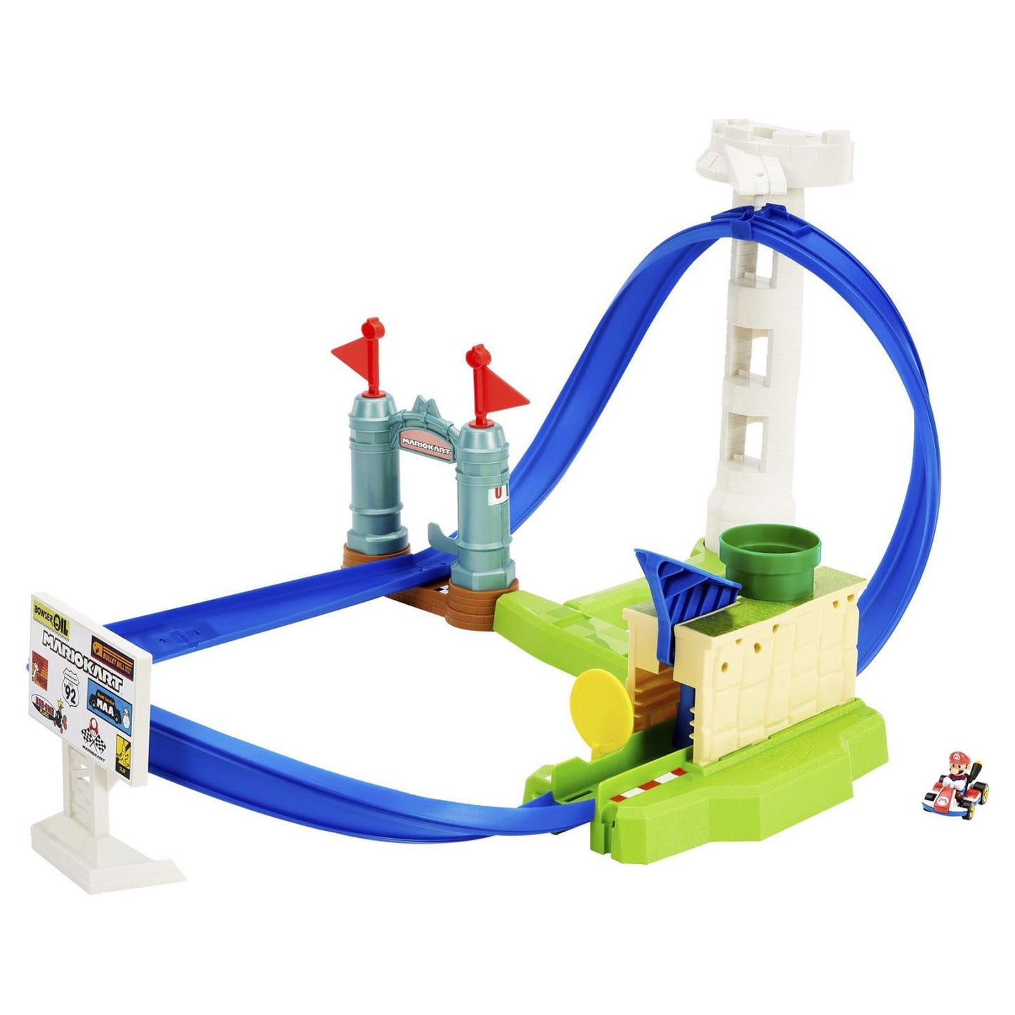 Mattel - Hot Wheels Mario Kart Circuit Slam Playset (Nintendo)