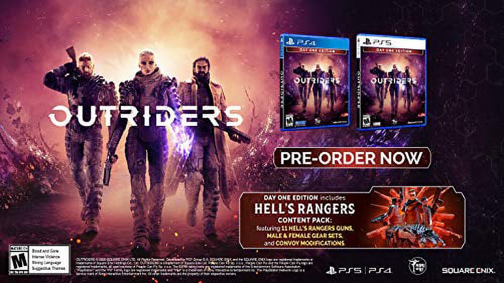 Outriders Day 1 Edition, Square Enix, PlayStation 5